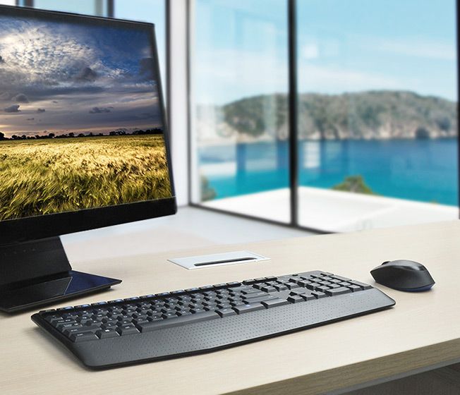 KIT MK345 LOGITECH WIR USB NEGRO - Imagen 2