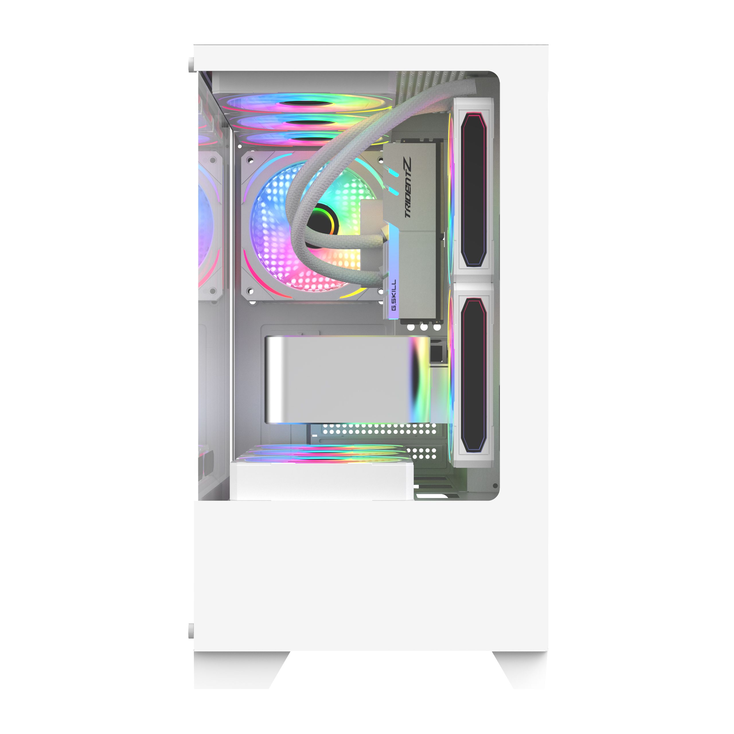GABINETE THUNDER STRIKE MT RAPTOR BLANCO - Imagen 4